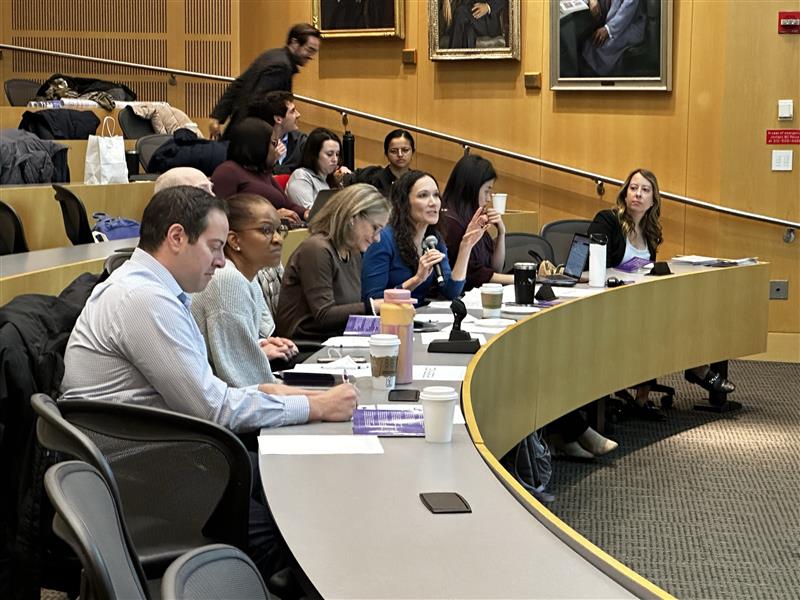 Judges at the Global Health Case Competition