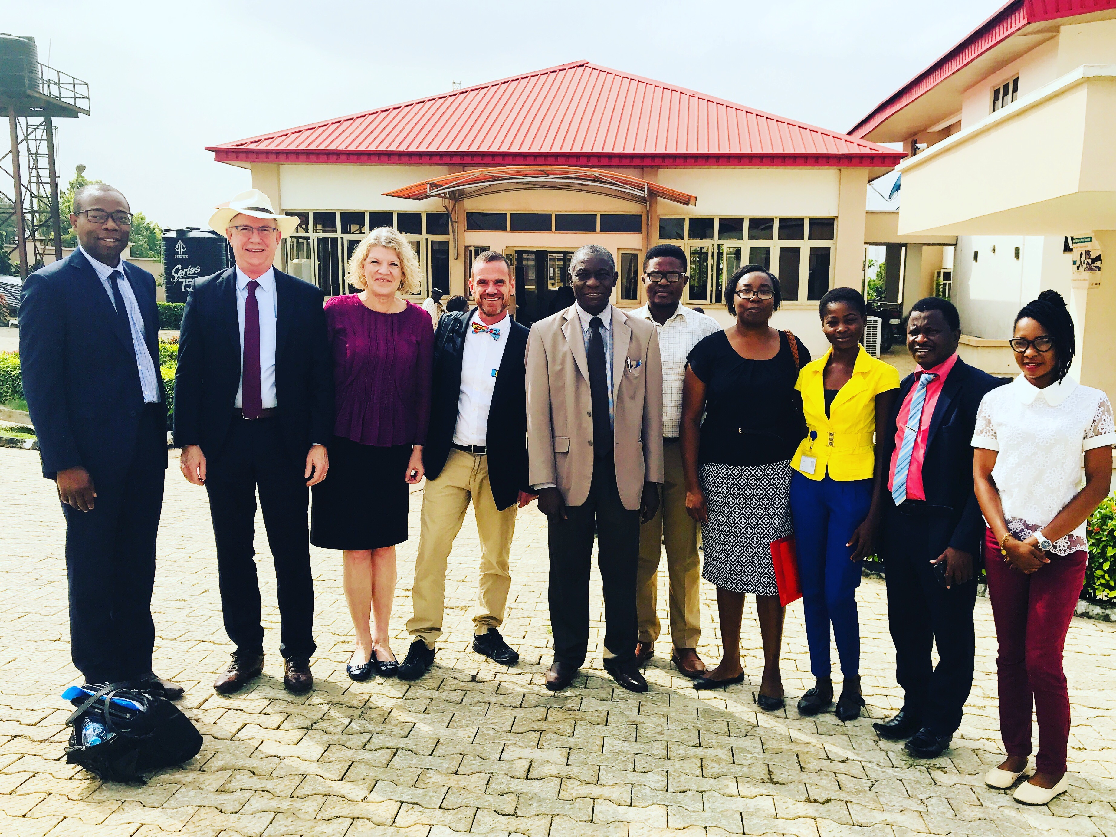 Rob Garofalo, MD, MPH and colleagues at University of Ibadan in Nigeria